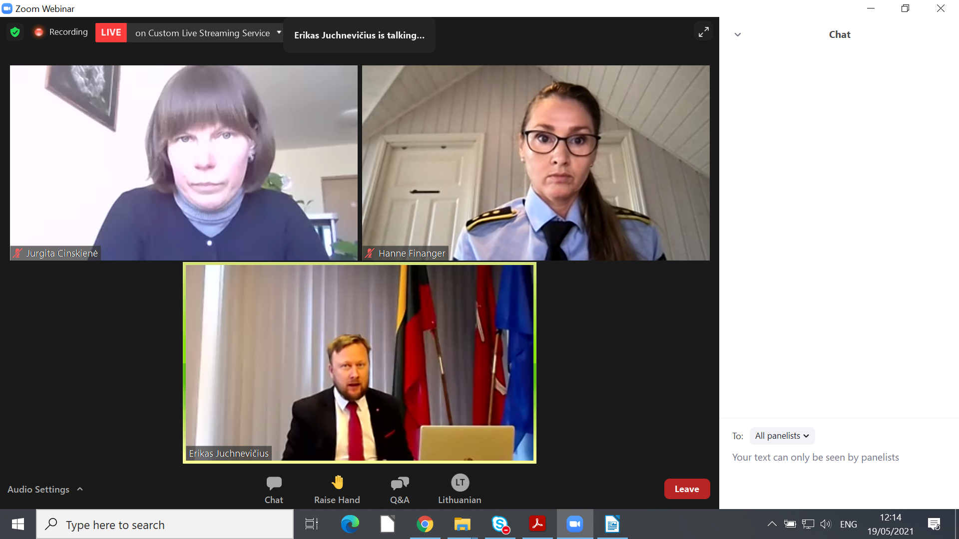 Konferencija „Dėmesys smurtui artimoje aplinkoje: Lietuvos ir Norvegijos patirtis“ (2)